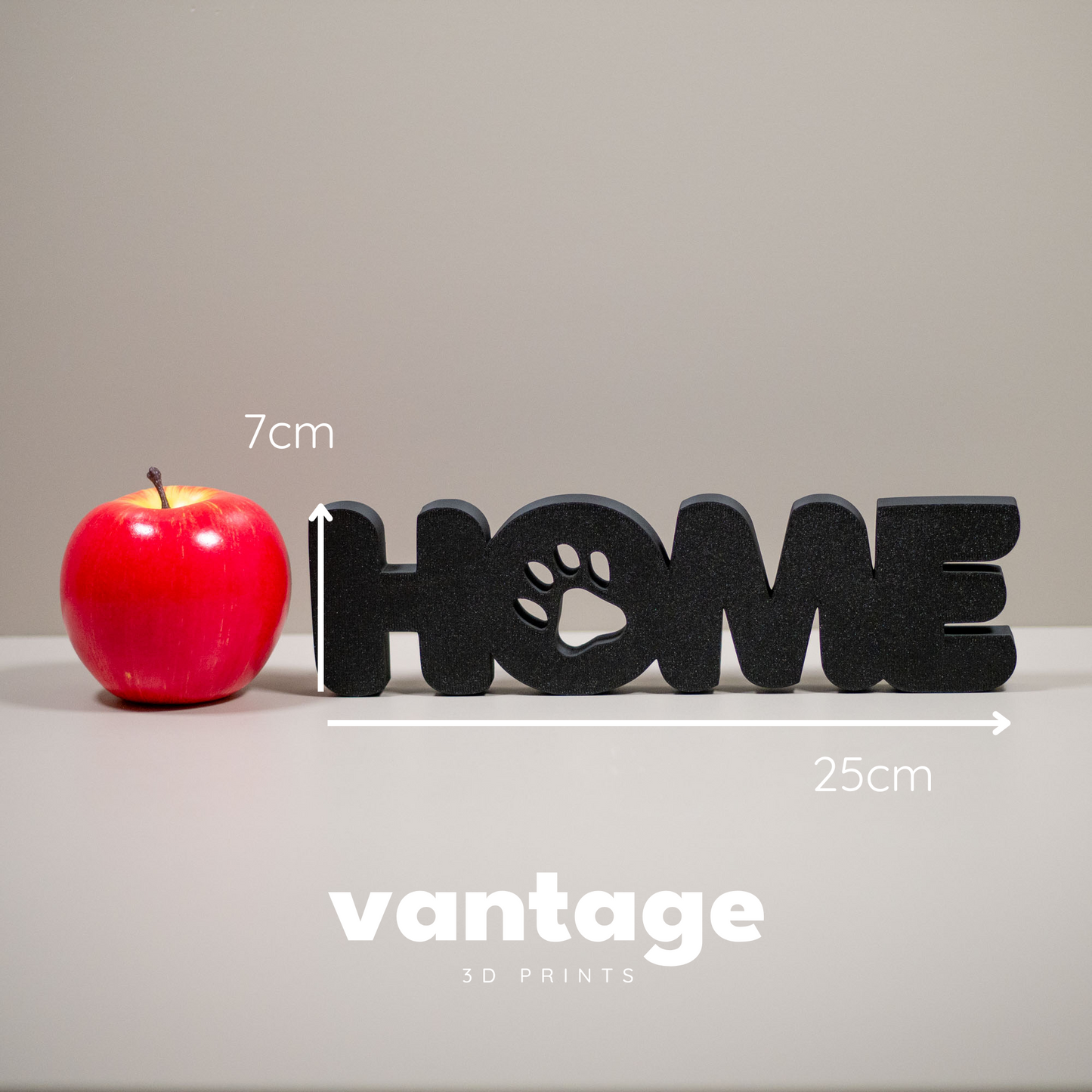 Pet Home Ornament Freestanding Word Home Decor