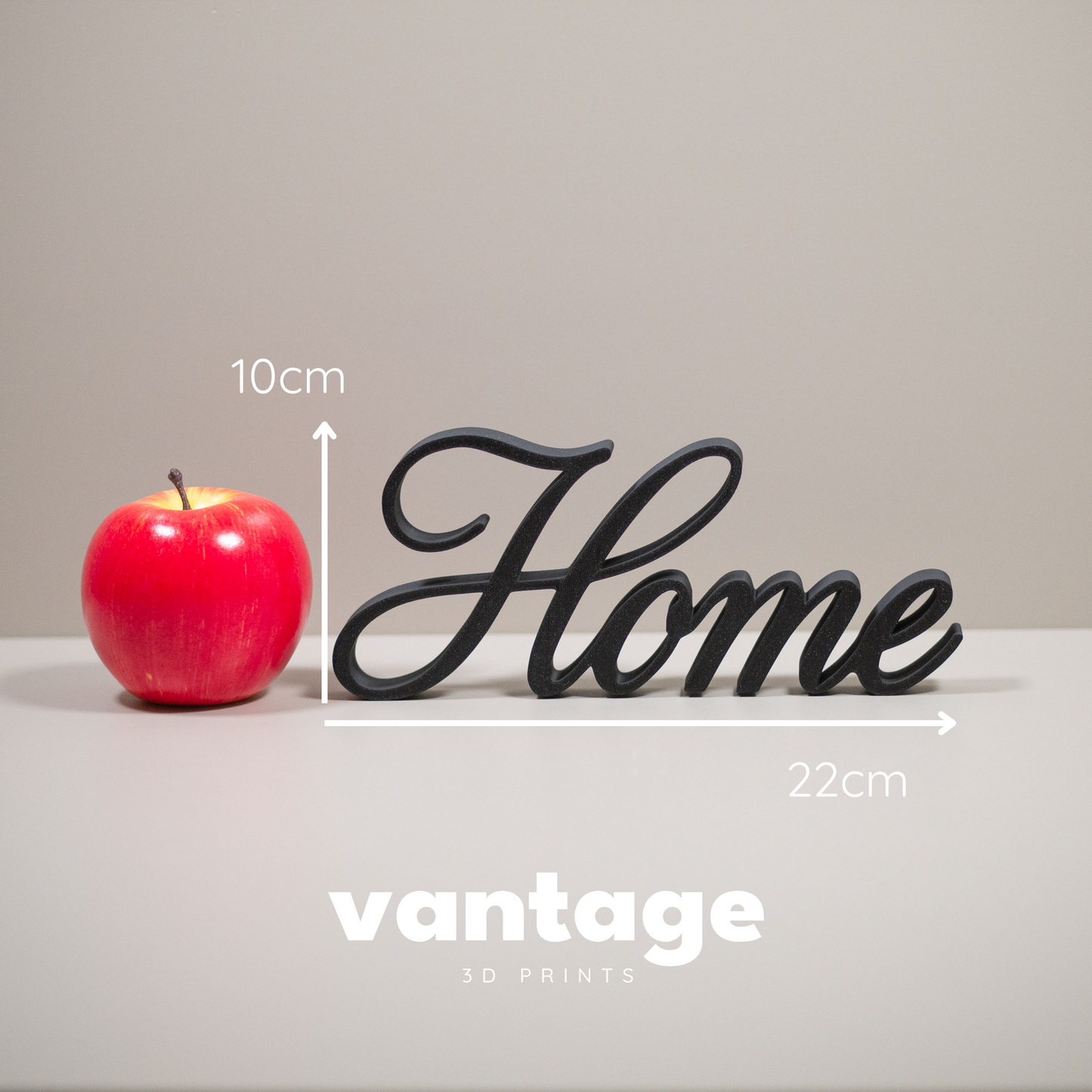 Home Ornament Freestanding Word Home Decor