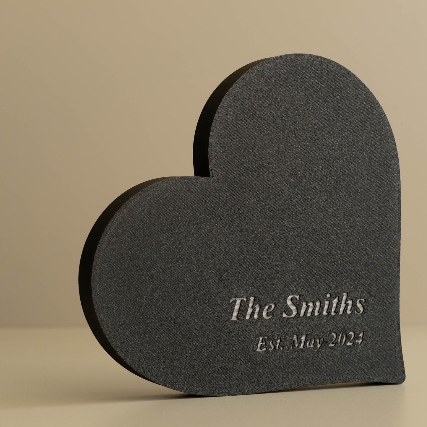 Personalised Heart Ornaments - Heart home decor - Personalised gift for loved one
