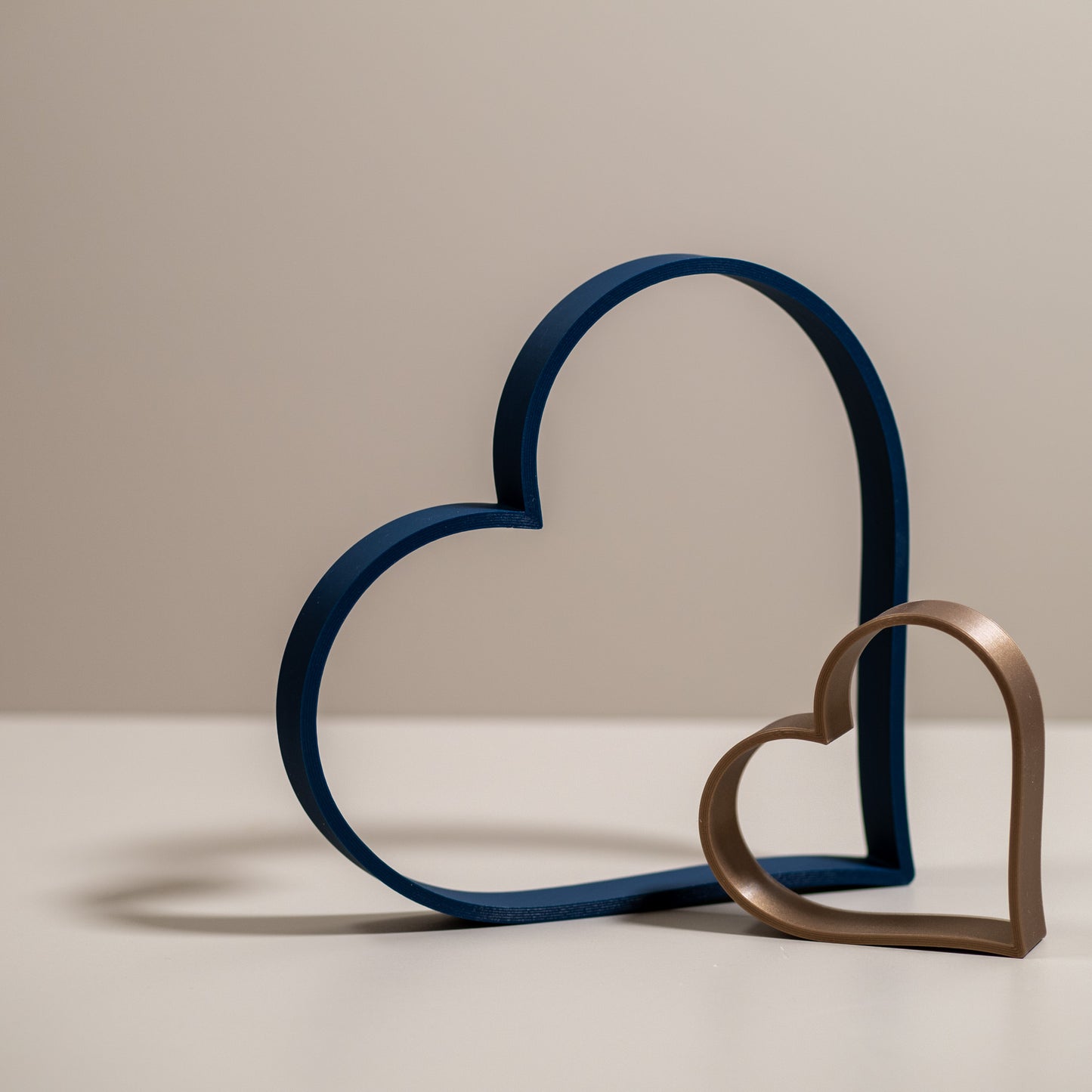 Freestanding Heart Ornaments - Heart Outline Set