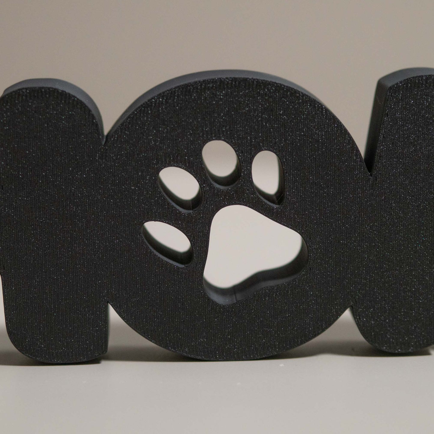 Pet Home Ornament Freestanding Word Home Decor
