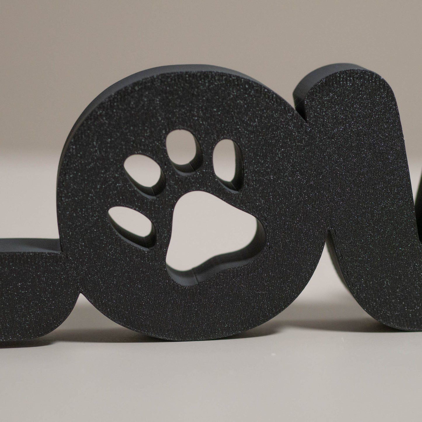 Pet Love Ornament Freestanding Word Home Decor