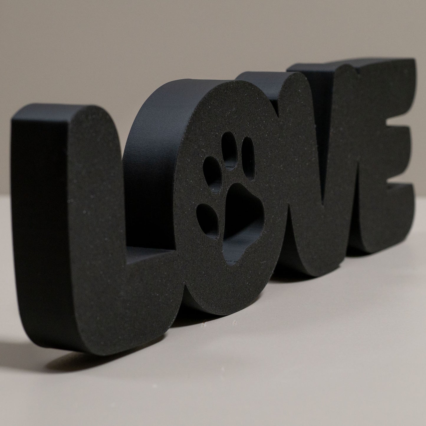 Pet Love Ornament Freestanding Word Home Decor