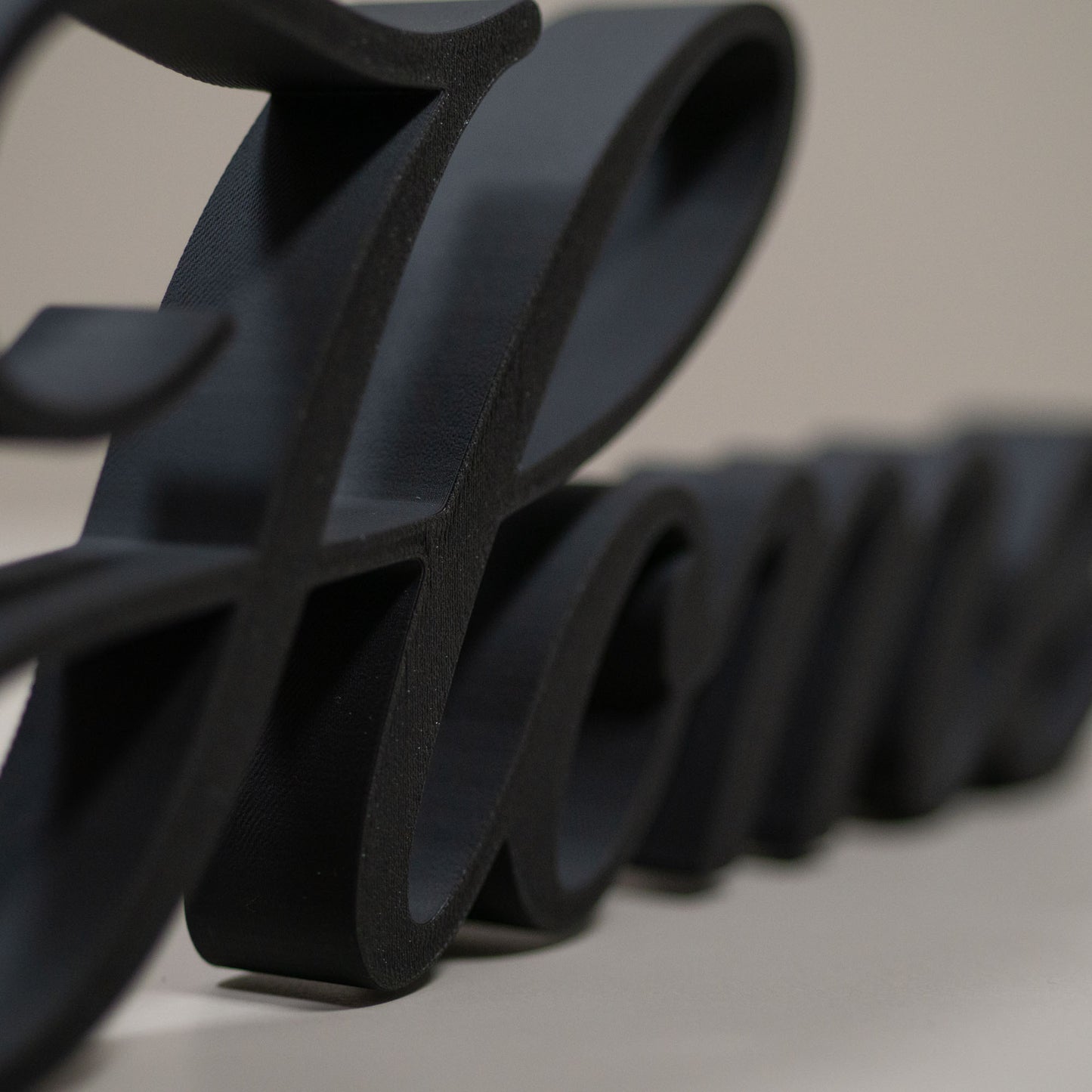 Home Ornament Freestanding Word Home Decor