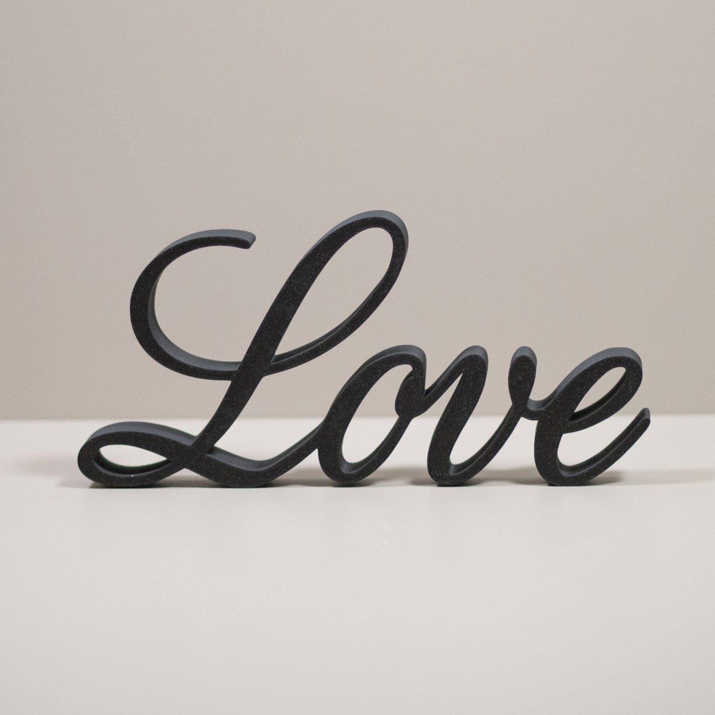 Love Ornament Freestanding Word Home Decor