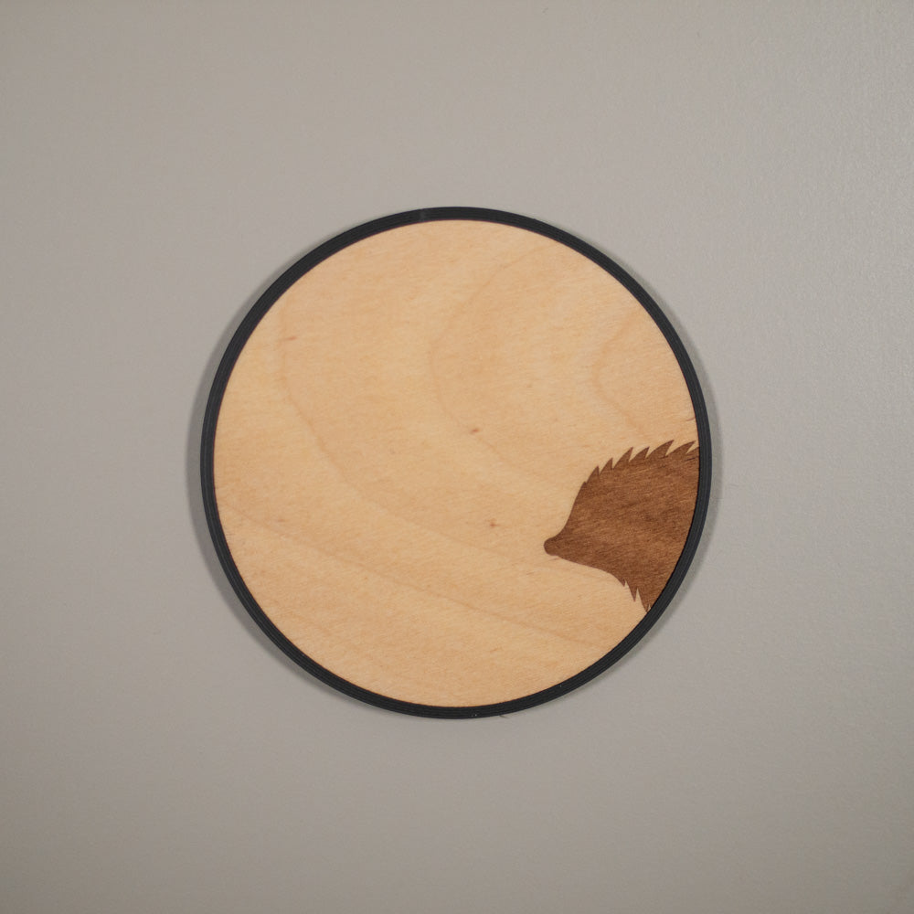 Woodland Animal Coasters: Fox, Stag, Hedgehog & Rabbit, Rustic Home Decor, Cottagecore Gift
