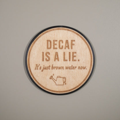 Coffee Lover Coasters: Funny Coffee Table Decor, Office Worker Gift