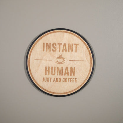 Coffee Lover Coasters: Funny Coffee Table Decor, Office Worker Gift