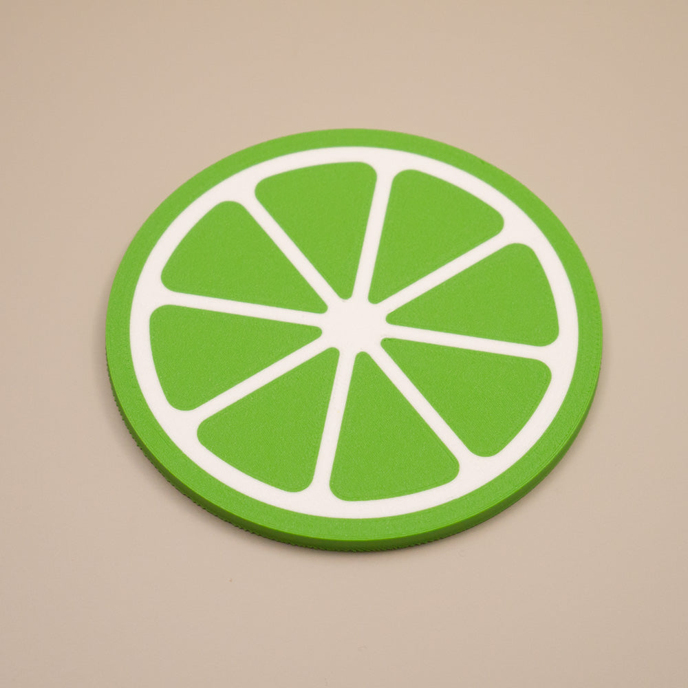Lime Coasters Citrus Fruit Design