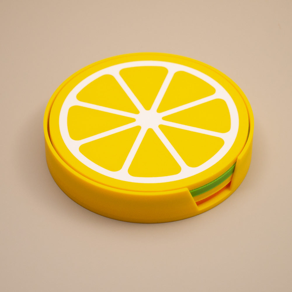 Citrus Fruit Coasters, Summer Colours