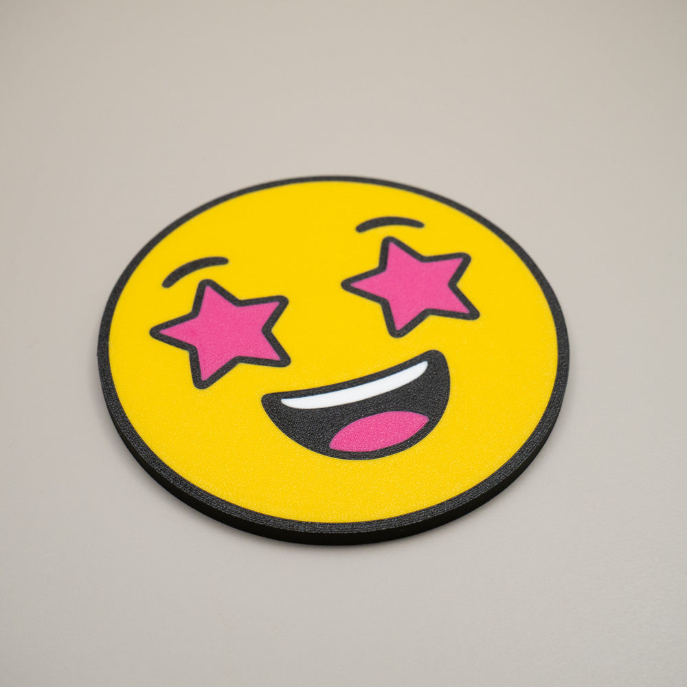 Smiley Face Coasters - Set of 4 or 8
