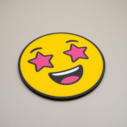 Smiley Face Coasters - Set of 4 or 8