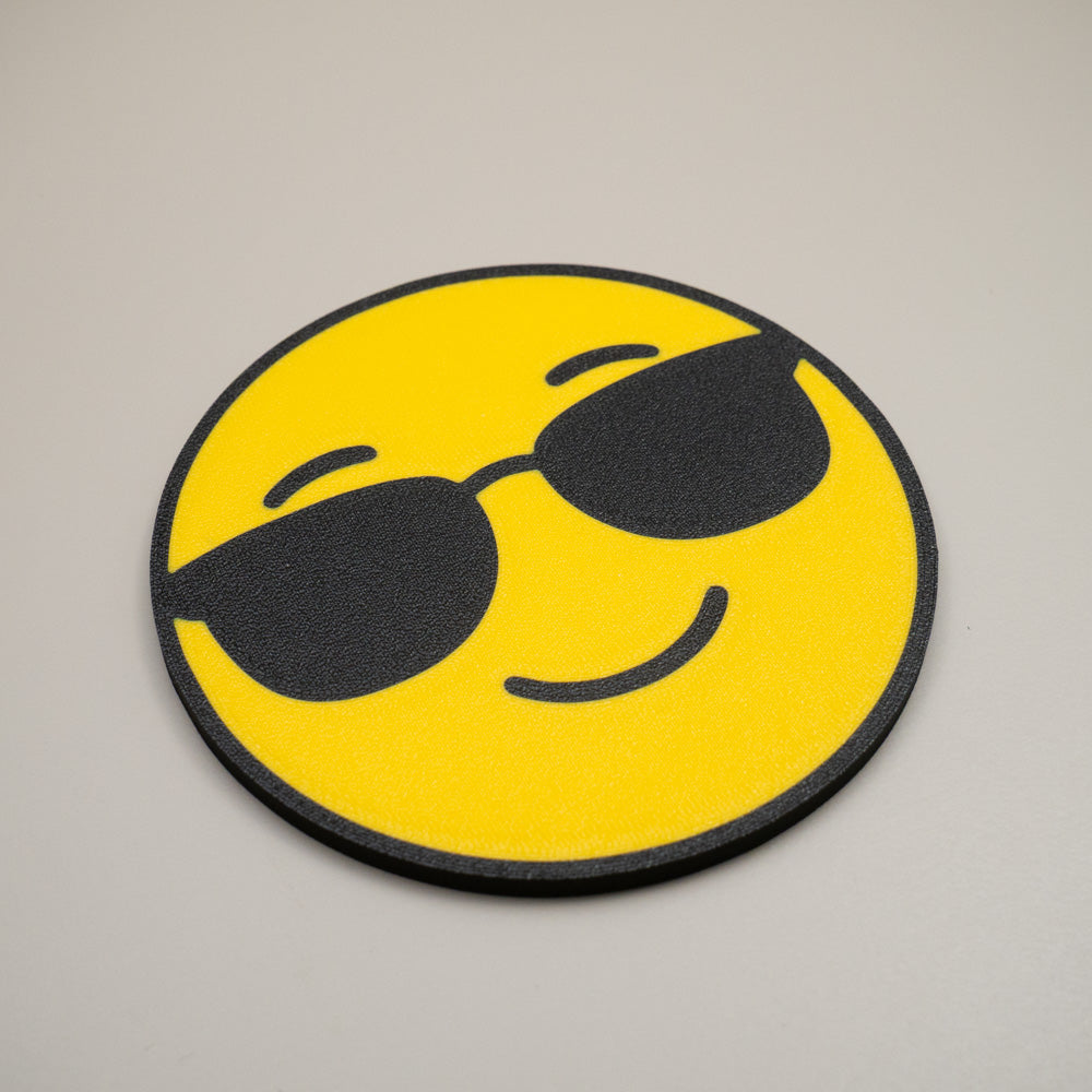 Smiley Face Coasters - Set of 4 or 8
