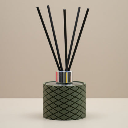 Reed Diffuser Bottle (100ml) - Olive Green