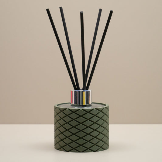 Reed Diffuser Bottle (100ml) - Olive Green