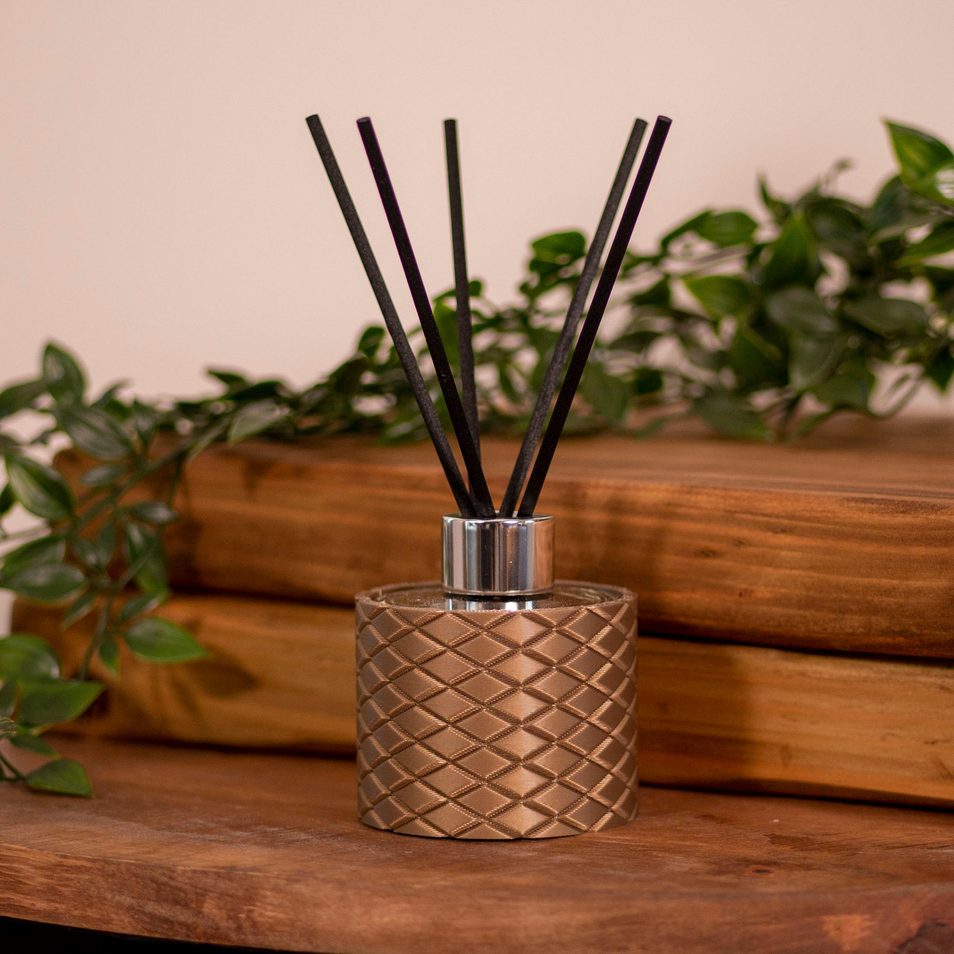 Reed Diffuser Bottle (100ml) - Gold - Vantage 3D Prints