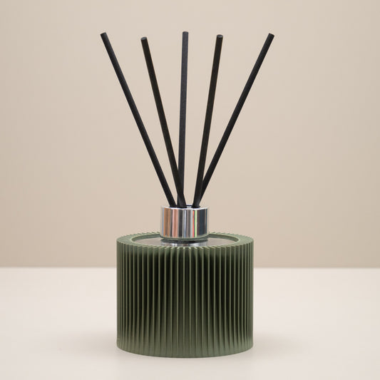 Reed Diffuser Bottle (100ml) - Olive Green