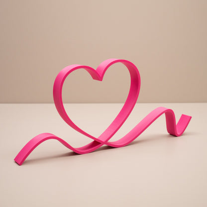 Freestanding Heart Ornament Line Art - Heart Outline Set