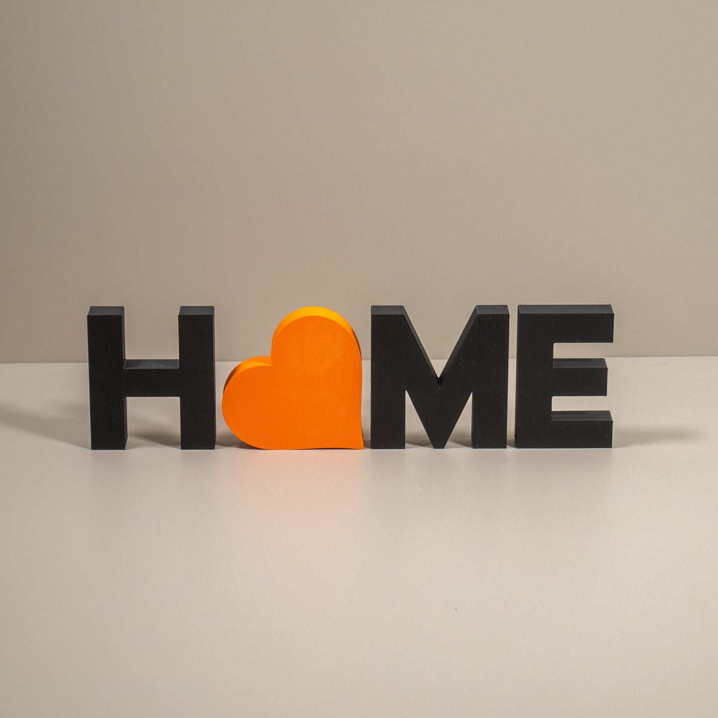 Home Decorative Letter Ornament With Love Heart