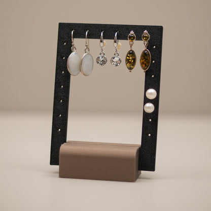 Earring Holder Stand: Minimalist Jewellery Organiser, Earring Display, Modern Vanity Decor