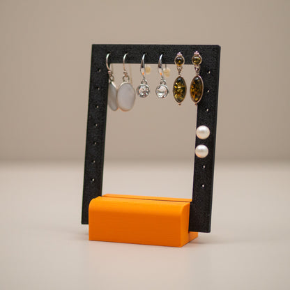 Earring Holder Stand: Jewellery Organiser, Earring Display, Modern Dresser Decor, Bright Colours