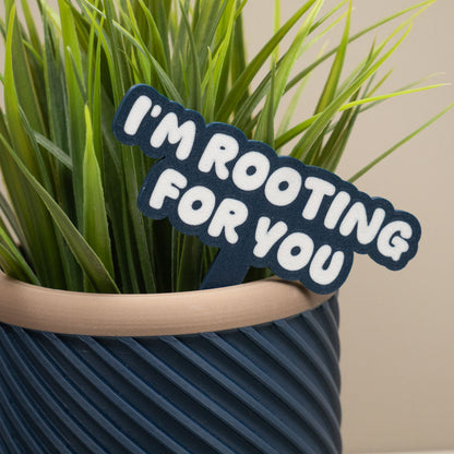 Plant Pot Signs - Funny Plant Markers - Colourful Bubble Planter Accessories