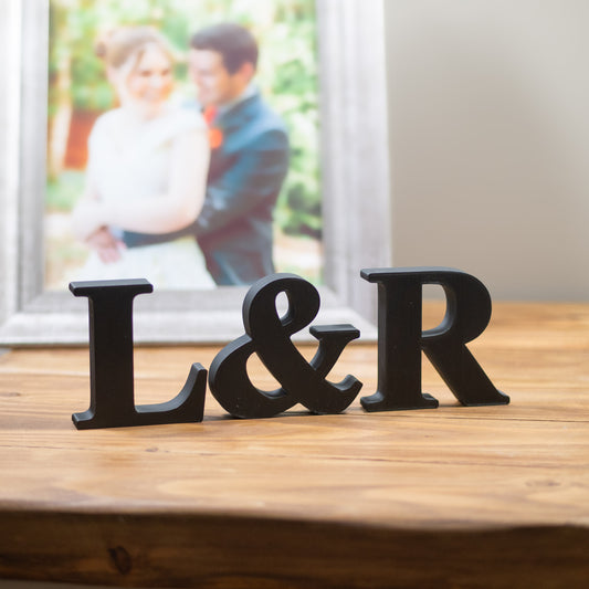 Personalised Decorative Letters Initials Ornament - Serif Font