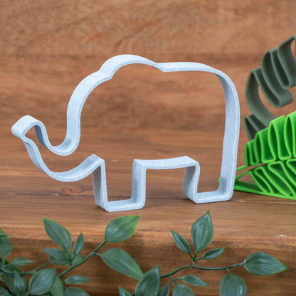 Freestanding Safari Animal Outline Ornaments - Elephant, Rhino, Giraffe and Lion