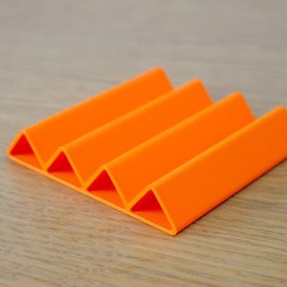 Orange Desk Organiser Accessories - Stationary Storage Set - Pen Pot, Sticky Note Tray, Pen Tray - Vantage 3D Prints