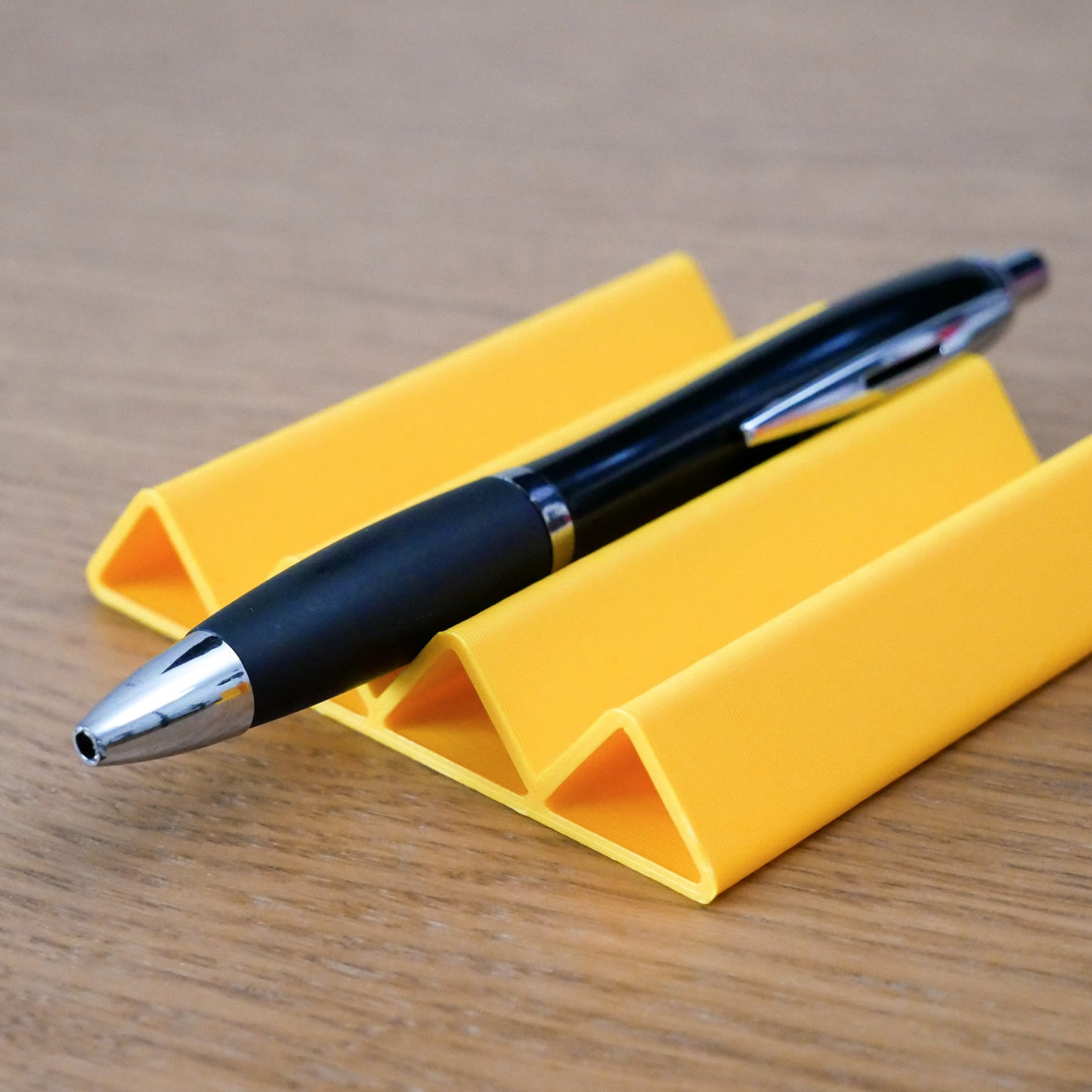 Yellow Desk Organiser Accessories - Stationary Storage Set - Pen Pot, Sticky Note Tray, Pen Tray - Vantage 3D Prints