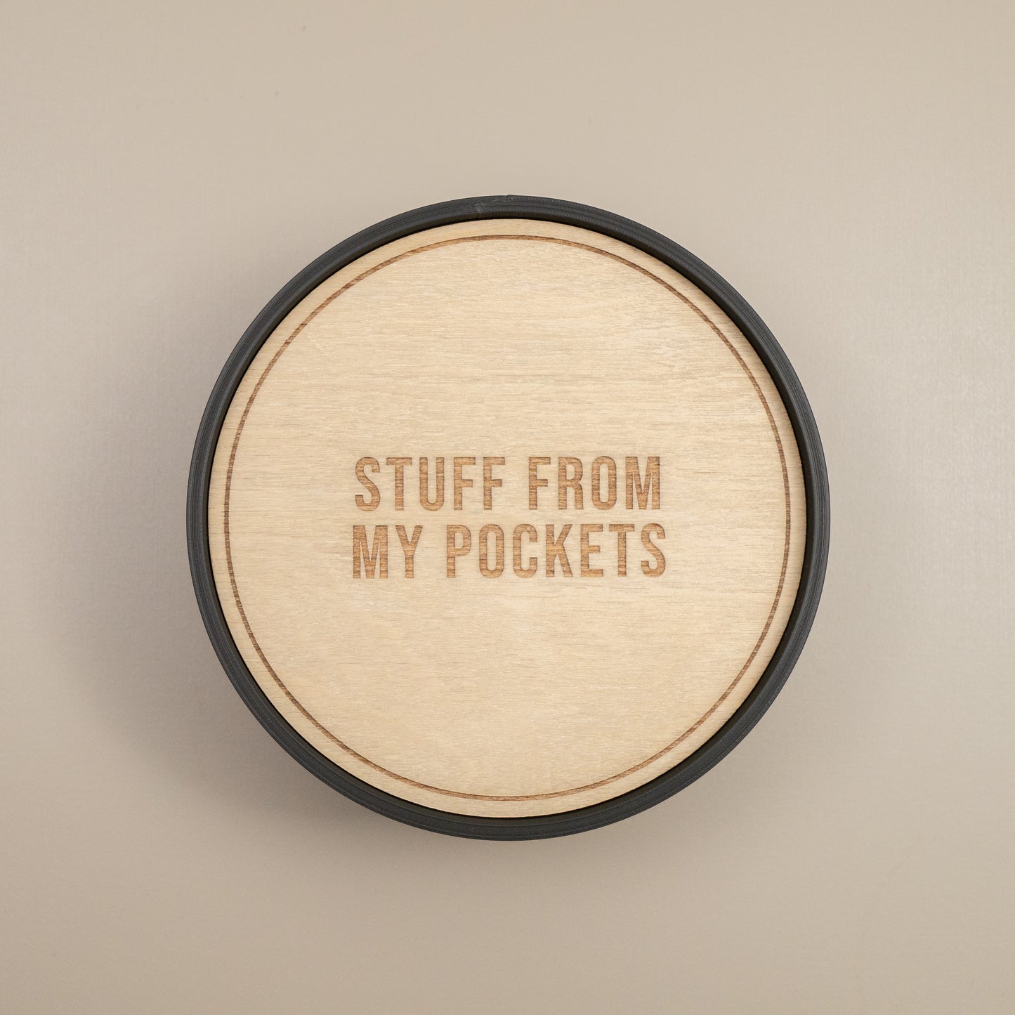 Trinket Dish Key Tray: Industrial Style Home Decor