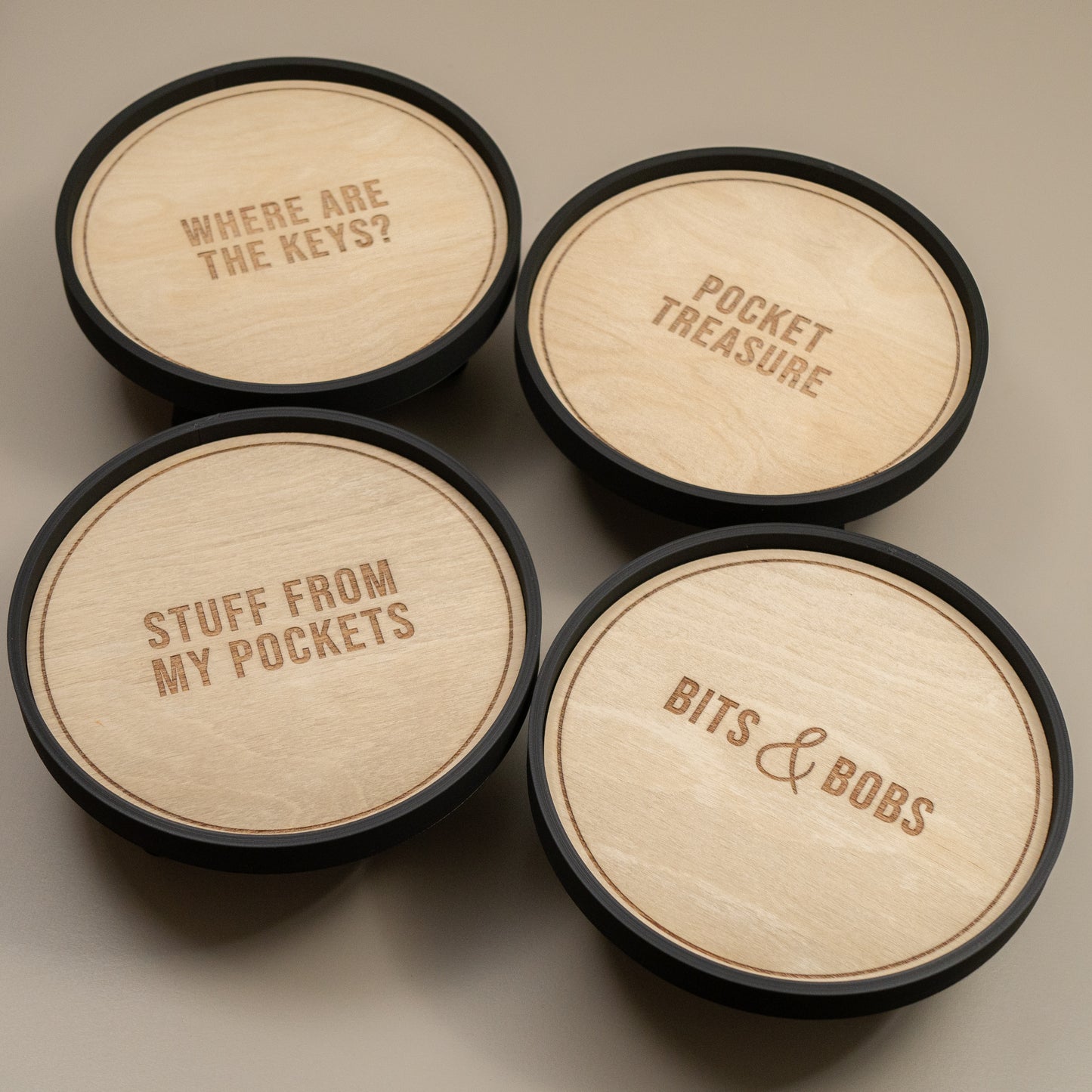 Trinket Dish Key Tray: Industrial Style Home Decor