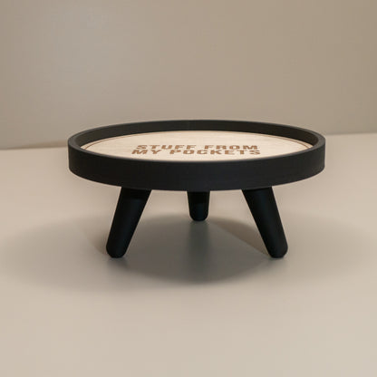 Trinket Dish Key Tray: Industrial Style Home Decor