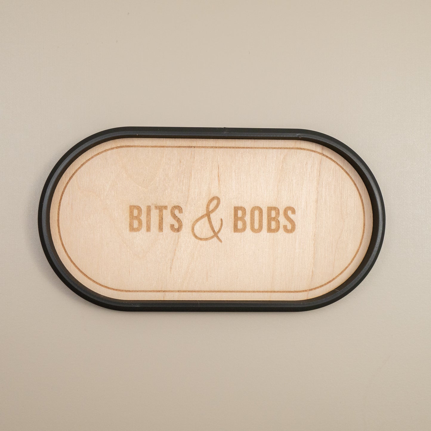 Oval Trinket Dish Key Tray: Industrial Style Home Decor