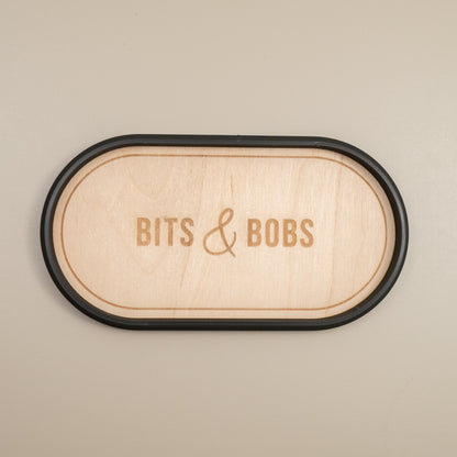 Oval Trinket Dish Key Tray: Industrial Style Home Decor