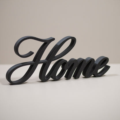 Home Ornament Freestanding Word Home Decor