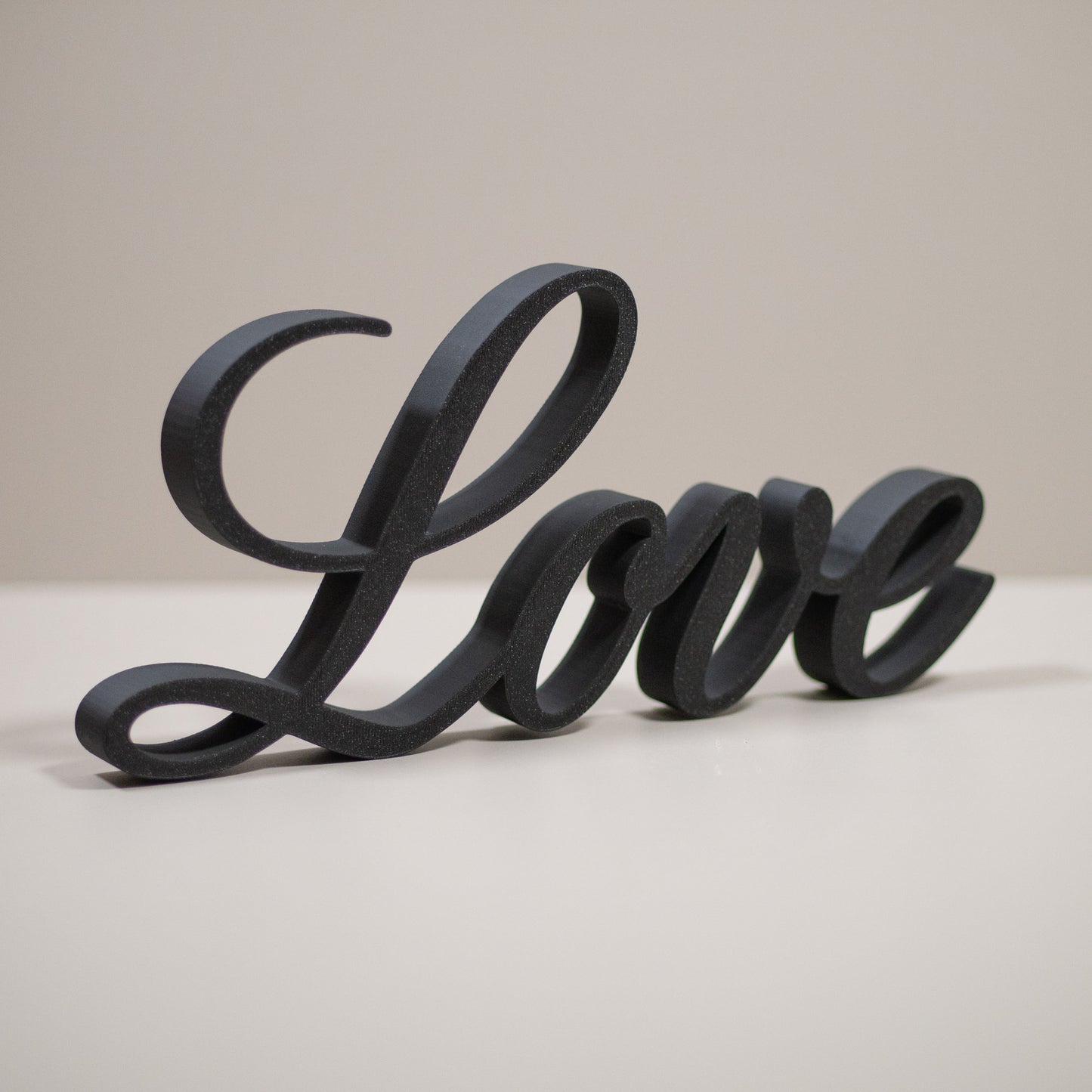 Love Ornament Freestanding Word Home Decor
