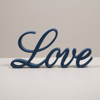Love Ornament Freestanding Word Home Decor