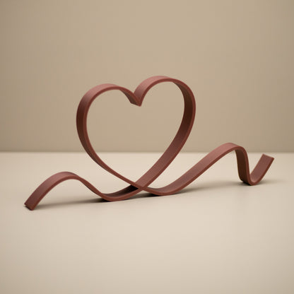 Freestanding Heart Ornament Line Art - Heart Outline Set