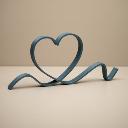 Freestanding Heart Ornament Line Art - Heart Outline Set